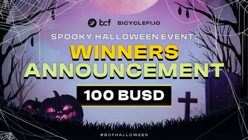 ***👻*** **BicycleFi Spooky Halloween Event Winners …