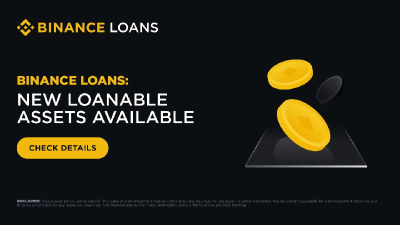 New Loanable Assets Available on Binance …