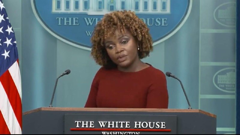 **WATCH: Karine Jean-Pierre Stutters Through Word Salad After Reporter Calls Joe Biden Out For Falsely Claiming Inflation was 9% When …