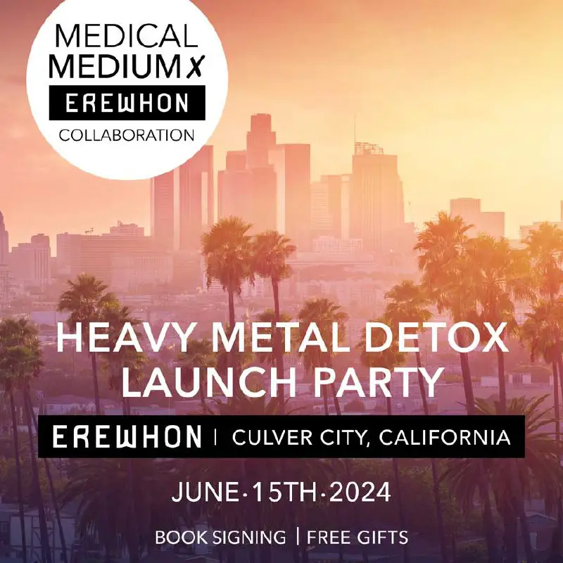 Register NOW for the Heavy Metal Detox Launch Party!