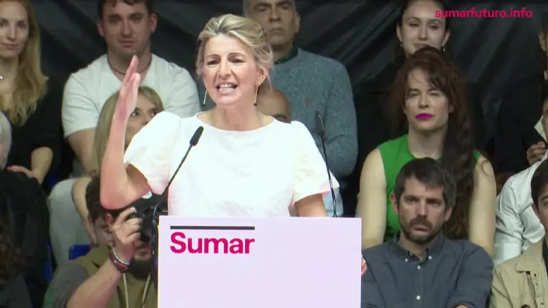 ***🔴*** ÚLTIMA HORA | Yolanda Díaz da un paso al frente desde Sumar: "Quiero ser la primera presidenta de España"