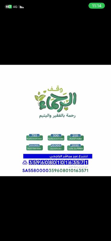 مانقص مالً من صدقه بل تزده …