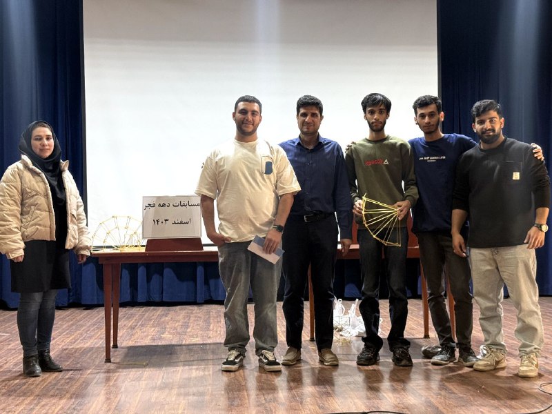 برگزاری مسابقات سازه های ماکارونی به …