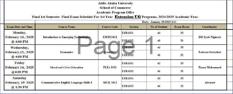 **Final** 1st Year 1st Semester **Final …