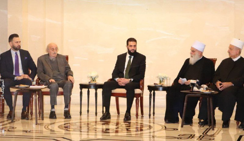 القائد العام للإدارة السورية "**أحمد الشّرع**" …