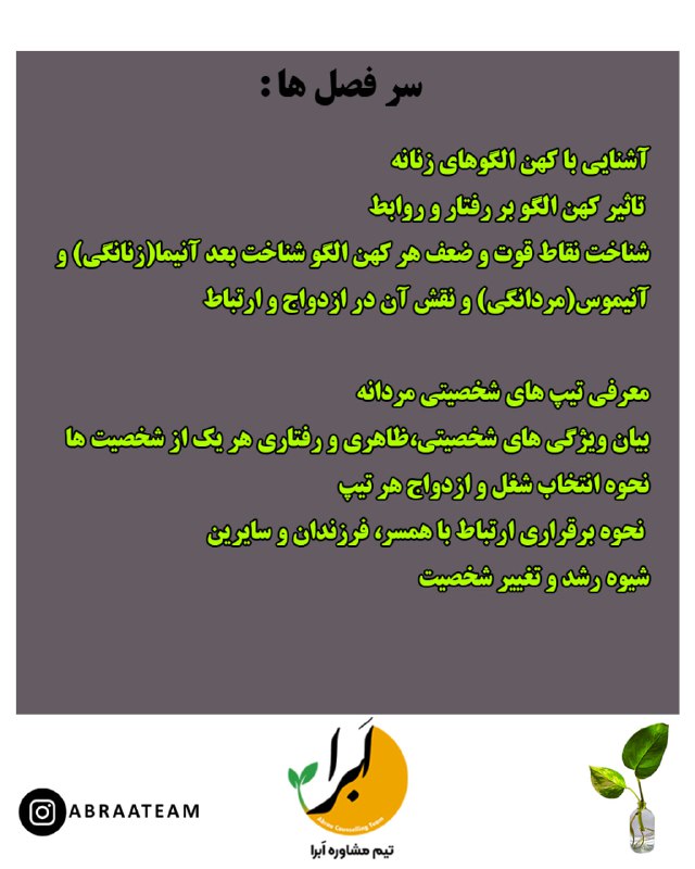 تیم مشاوره اَبرا