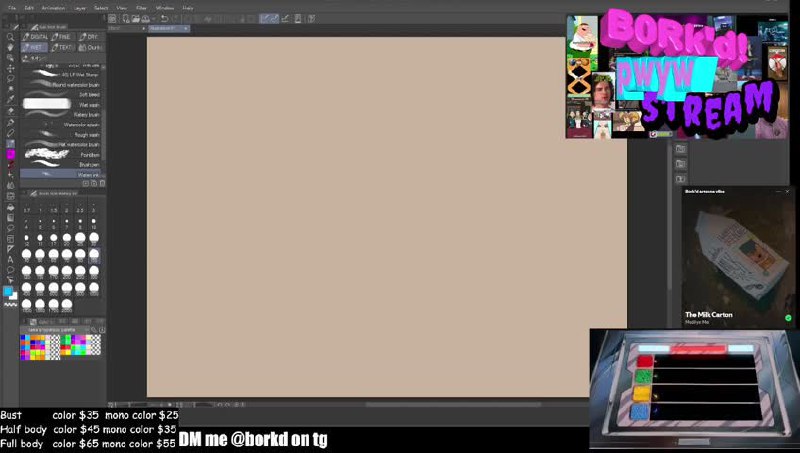 New years art stream! If you …