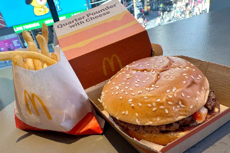 Další nemoci po jídle McDonald's-Burger