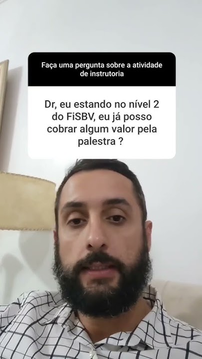 Quando cobrar pela palestra de SBV?