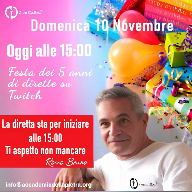 **Festeggia con noi 5 anni di …