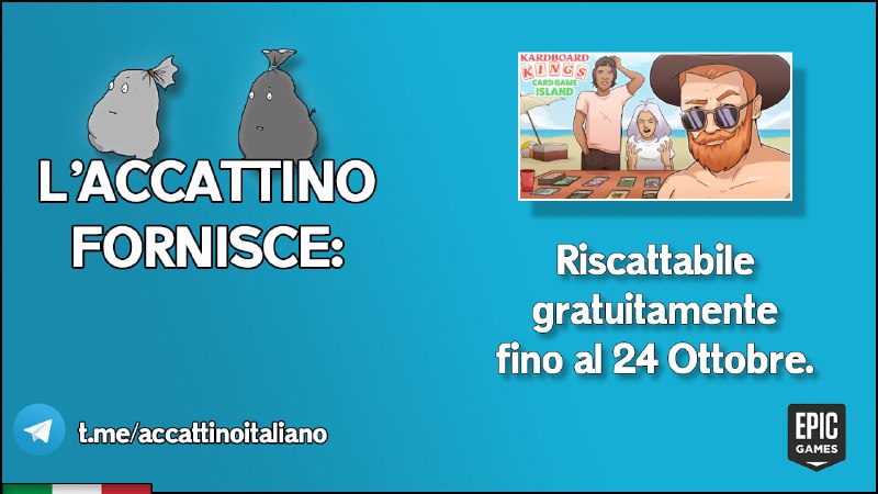 ***💰*** L'accattino fornisce: