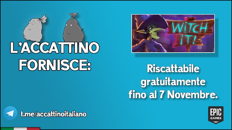 ***💰*** L'accattino fornisce: