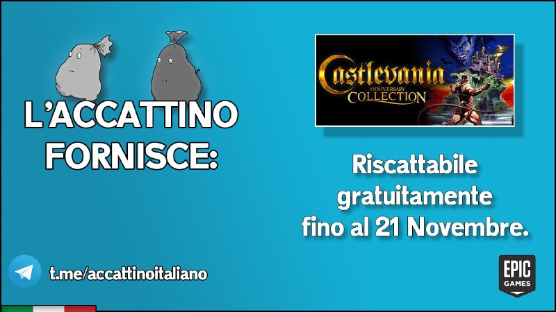 ***💰*** L'accattino fornisce: