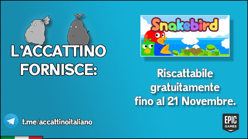 ***💰*** L'accattino fornisce: