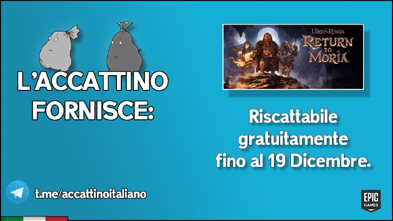 ***💰*** L'accattino fornisce: