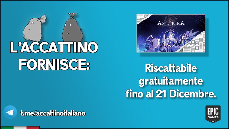 ***💰*** L'accattino fornisce: