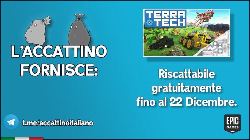 ***💰*** L'accattino fornisce: