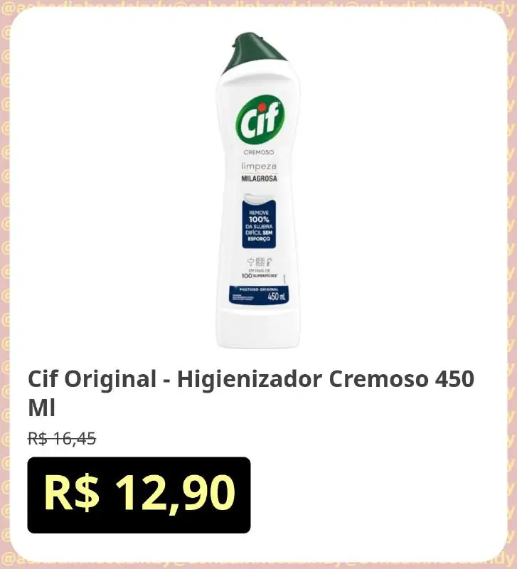 ***✨***Cif Original - Higienizador Cremoso 450 …