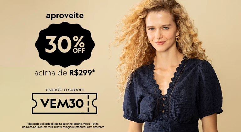 C&amp;A COM 30%OFF - R$299!