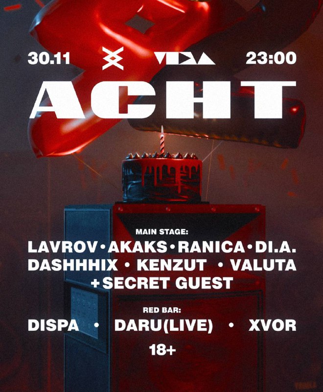 **30.11 | ACHTUNG 2 YEARS BIRTHDAY**