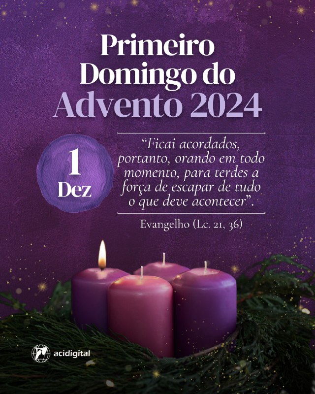 omeça hoje o [#Advento](?q=%23Advento) !