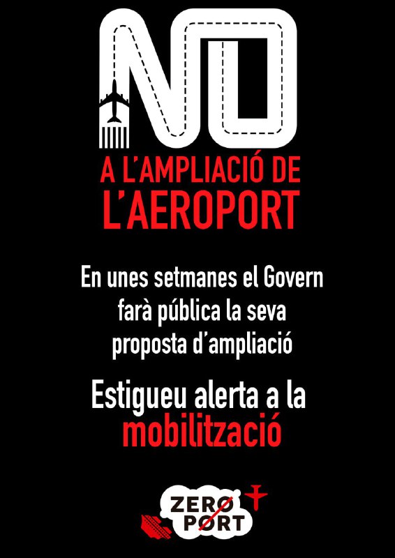 **NO A L'AMPLIACIÓ DE L'AEROPORT**