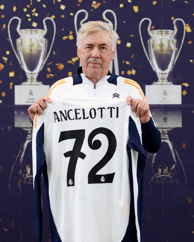 ***🚨*** Carlo Ancelotti est devenu l’entraîneur …