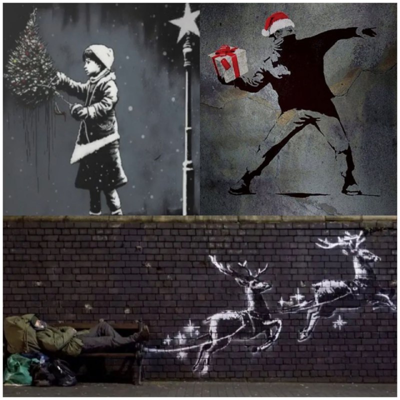 Banksy's Happy New Year