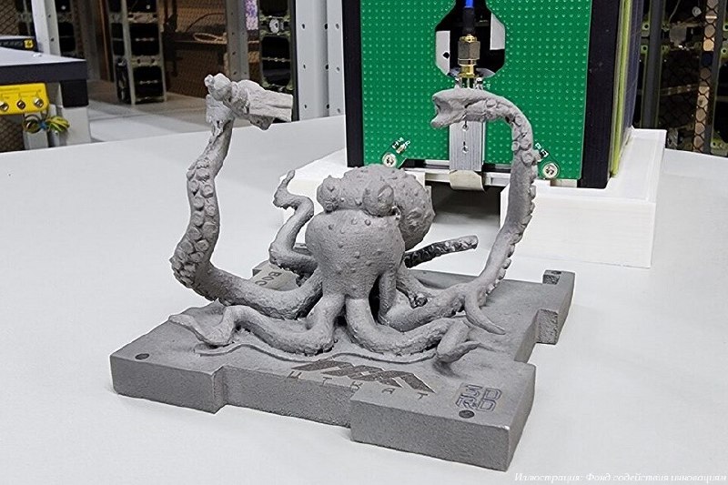 ***🐙*** "В космос отправят 3D-печатного осьминога"