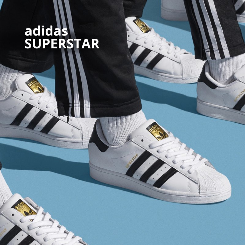 ***👟***Qora va oq rangdagi Adidas Superstar …