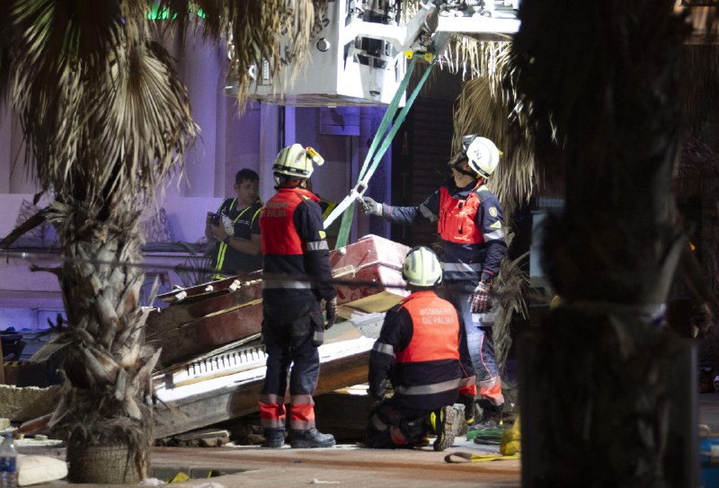 **Spagna, crolla terrazza ristorante a Maiorca: 4 i morti e 25 i feriti**