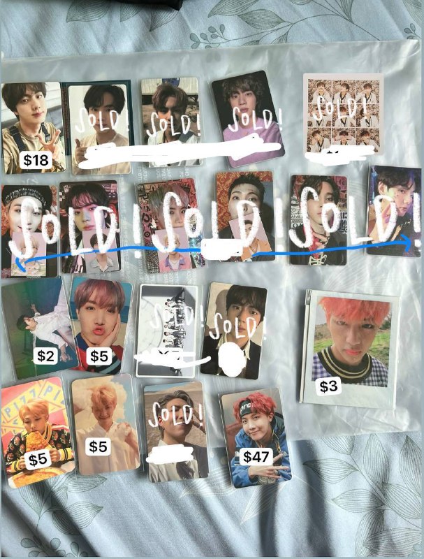 *✧₊⁺ wts assorted bts pcs (instocks)*