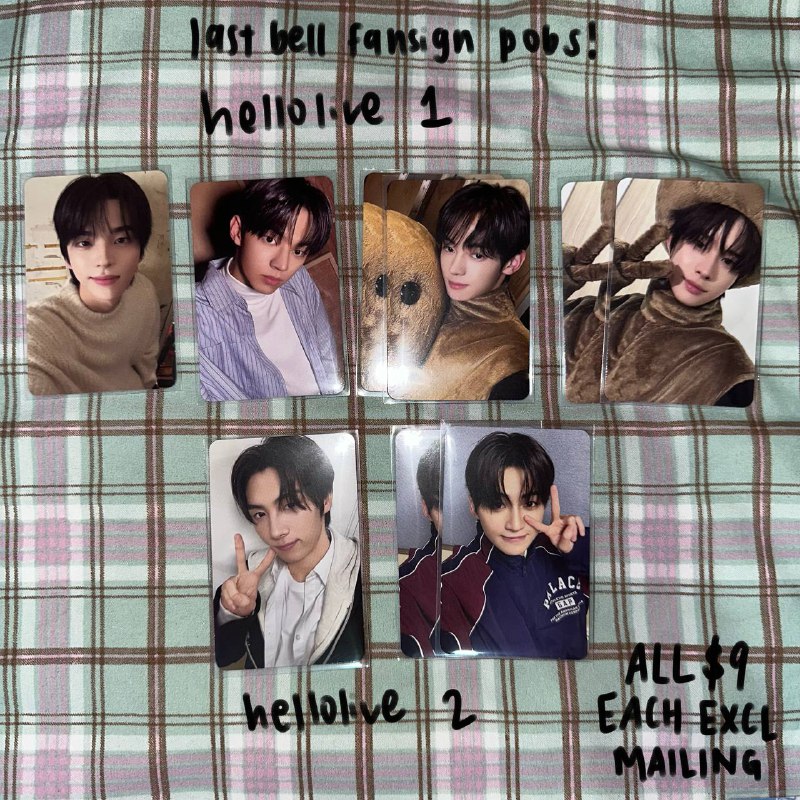 wts tws last bell hellolive fansign …