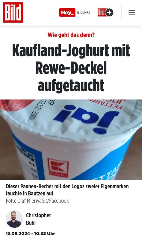 Weltklasse...damit auch der Dümmste merkt dass …