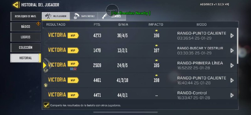AegisHax Feedback