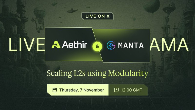 Aethir &amp; Manta Network are uniting …