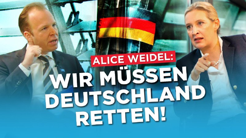 ***🇩🇪*** Alice Weidel: Krieg verhindern, Grenzen …