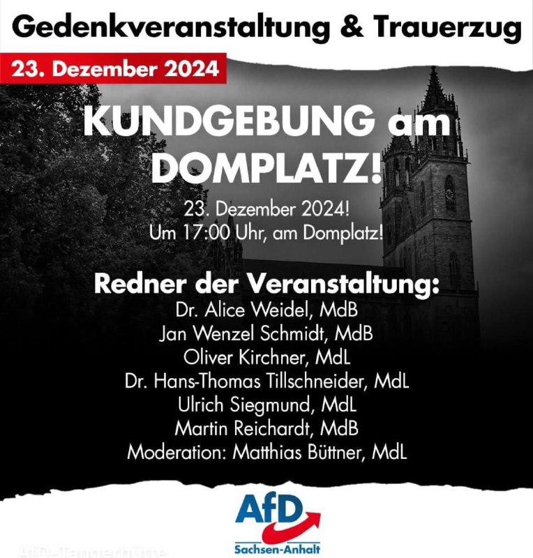 AfD Südthüringen Termine