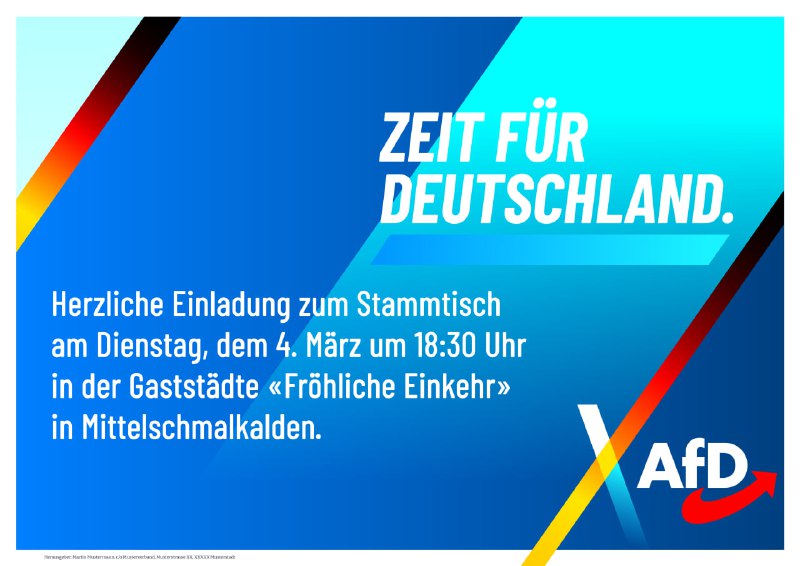 AfD Südthüringen Termine