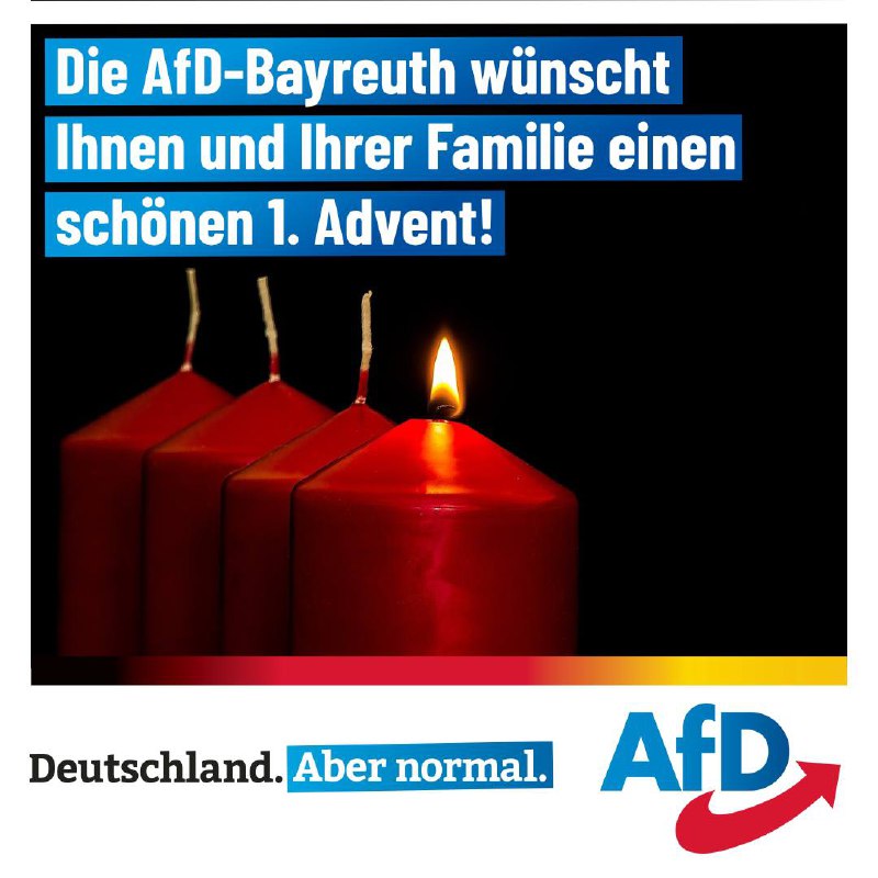 Die AfD-Bayreuth wünscht Ihnen und Ihrer …