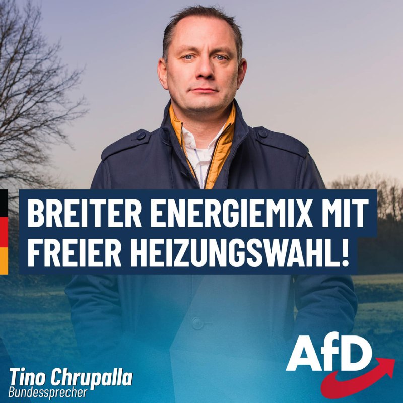 Tino Chrupalla: „Breiter Energiemix mit freier …