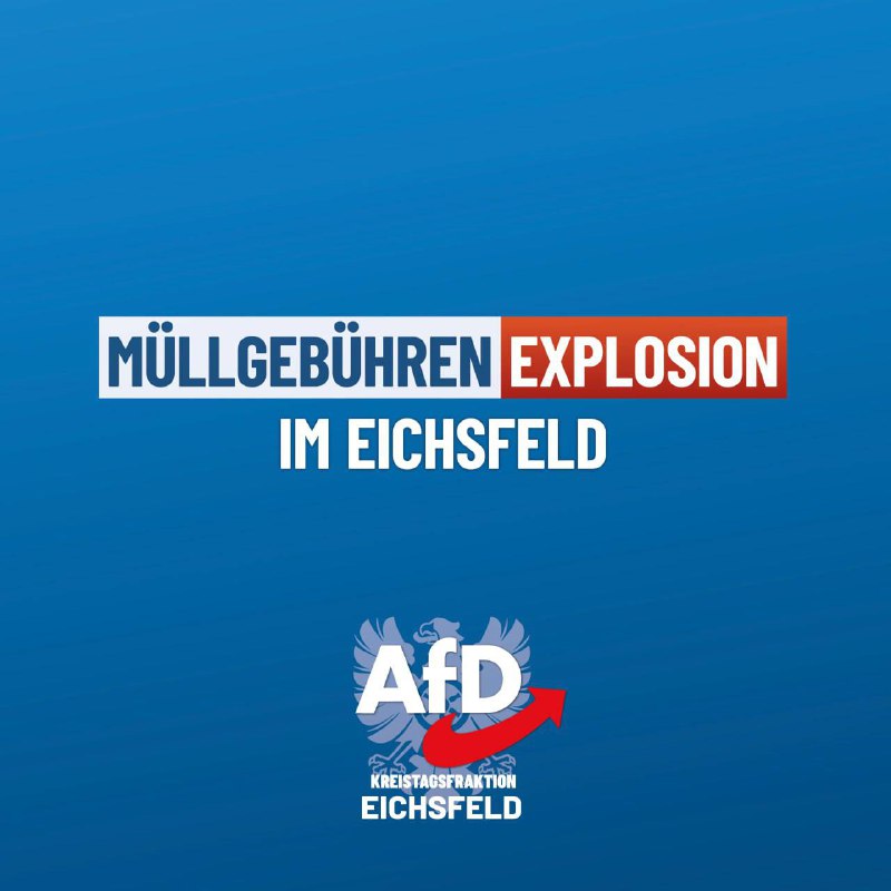 Preisexplosion bei Müllgebühren!