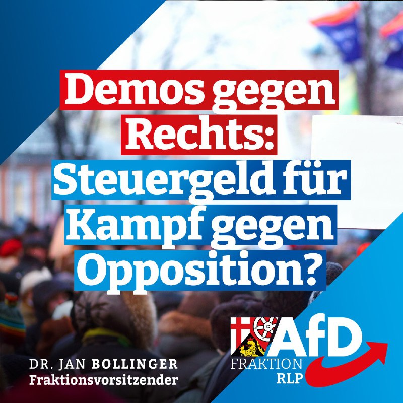 Dr. Jan Bollinger (AfD-Fraktion): „Mit Steuergeld …