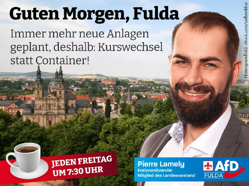 +++ Guten Morgen, Fulda - Immer mehr neue Container-Anlagen geplant, deshalb: Kurswechsel statt Container! +++
