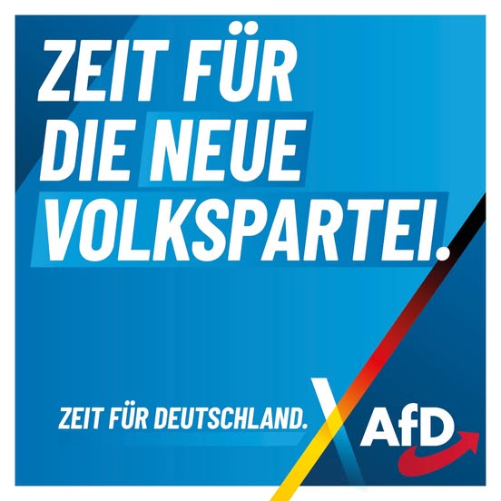 **Zeit für die neue Volkspartei** ***💙***