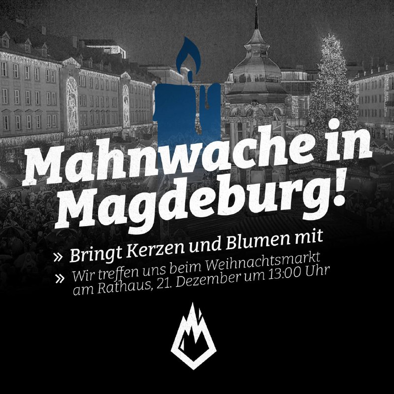 Morgen nach Magdeburg! ***🕯️******✨***