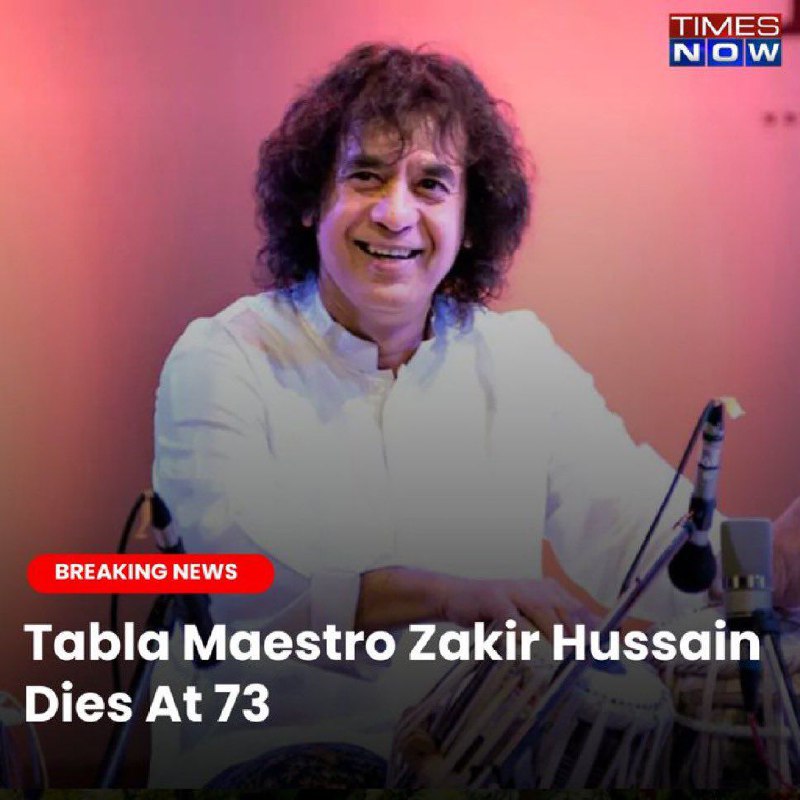 Om Shanti Zakir Hussain Sahab ***💔***