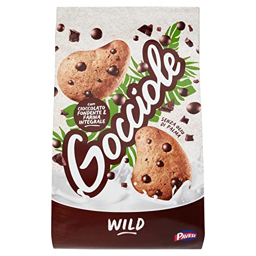 Pavesi Biscotti Gocciole Cioccolato Wild Integrali, …