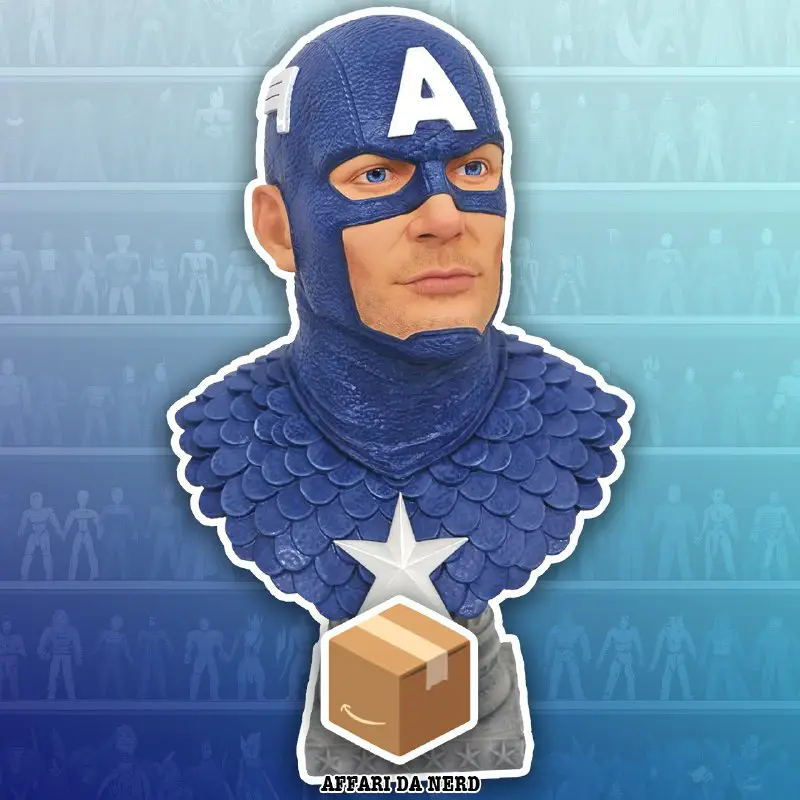 **Busto di Captain America in scala …