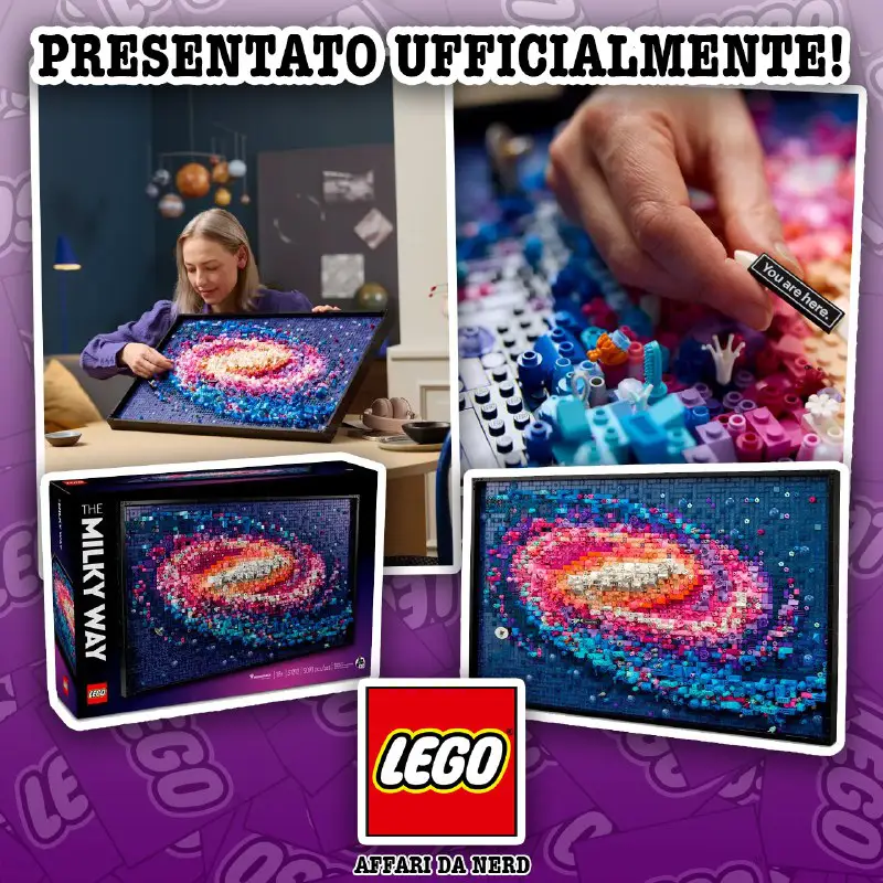 **LEGO ART Via Lattea 31212 presentato …